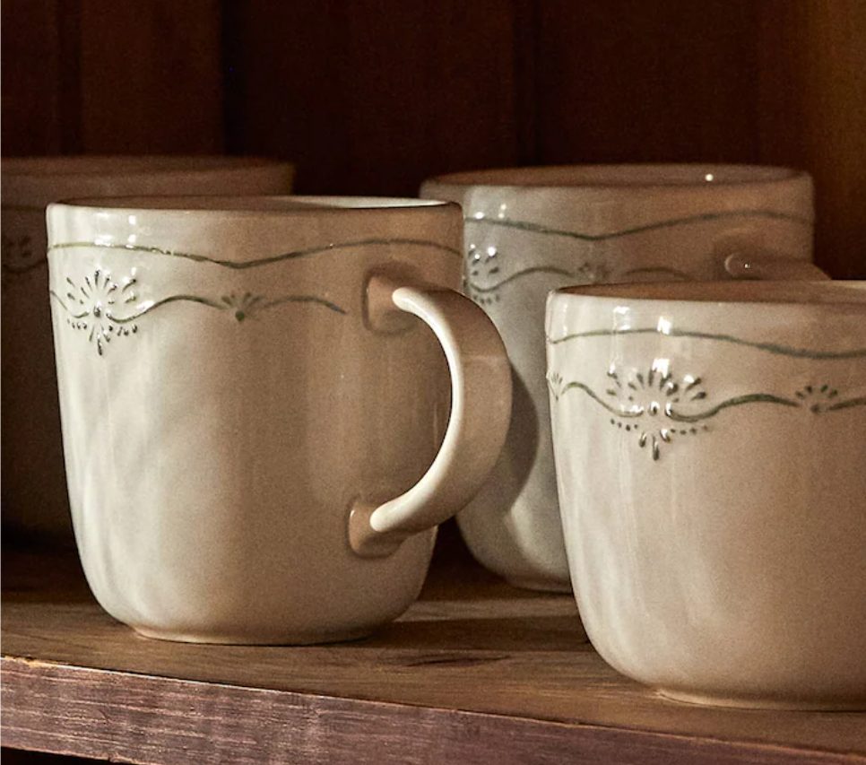 taza relieve navidad