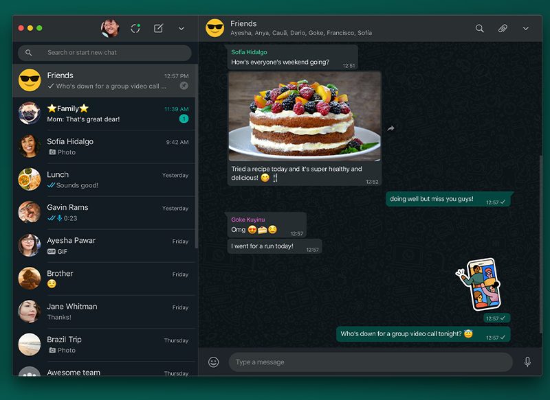 EL MODO OSCURO LLEGA A WHATSAPP WEB