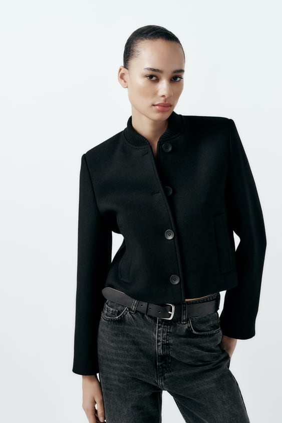 ¡Irresistible Oferta de Zara! Adquiere la Codiciada Bomber de Lana por menos de 26 Euros, Estilo Impecable Garantizado 2 Moncloa 2195298800 2 1 1 Moncloa