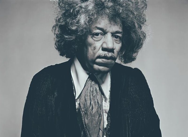 ASÍ SE VERÍA JIMI HENDRIX ACTUALMENTE