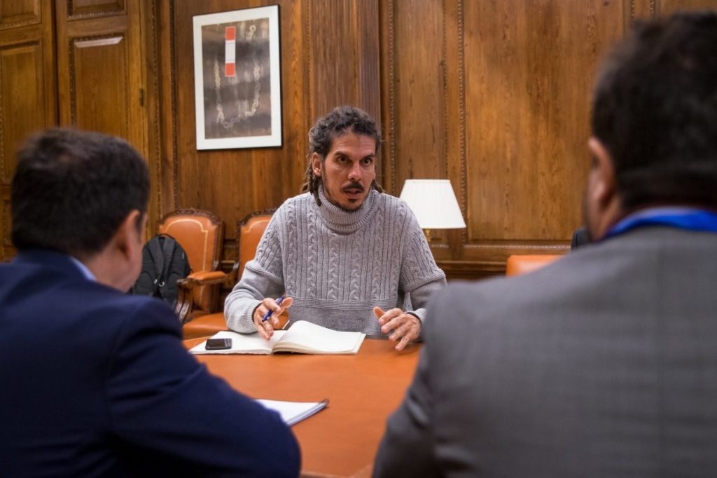 El Constitucional estudia la absolución de Alberto Rodríguez (Podemos) por patear a un policía | Foto: Europa Press