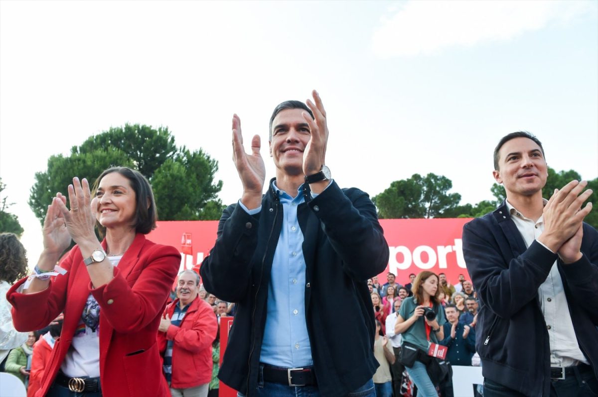 La edil Reyes Maroto ha dado la cara por Pedro Sánchez este 8-M
