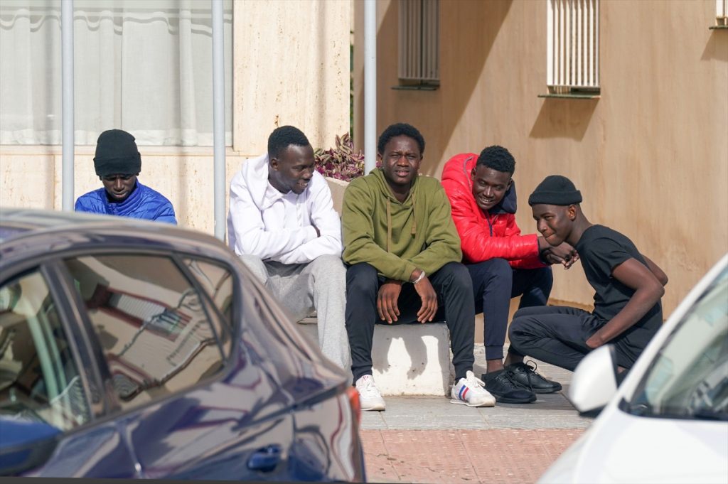 Nuevos migrantes han llegado a un hotel de Torrox en Málaga.
