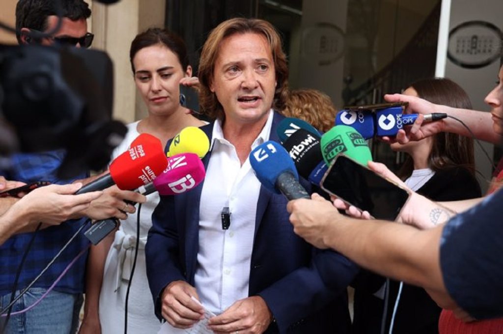 Jorge Campos niega interferir en la crisis de Vox en Baleares