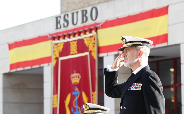 Récord de dedicación: Felipe VI, el monarca más laborioso de Europa en 2023 según estadísticas reveladoras 2 Moncloa RF Escuela Armada 20231214 03 Moncloa