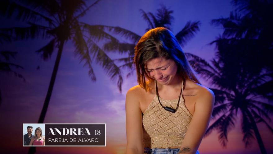 andrea en el programa