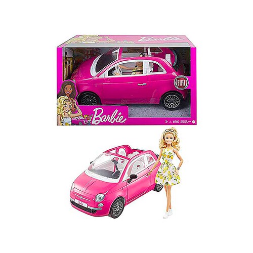 barbie coche fiat muneca