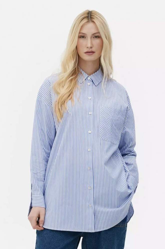 camisa rayas primark