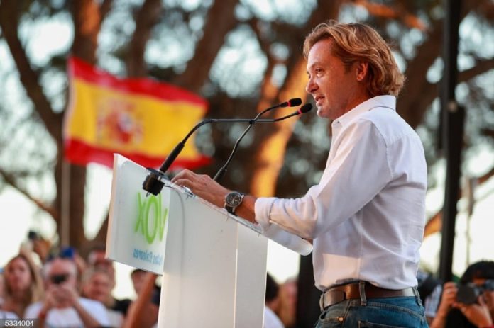 Jorge Campos niega interferir en la crisis de Vox en Baleares