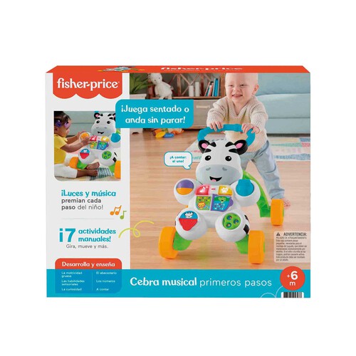 cebra parlanchina fisher price