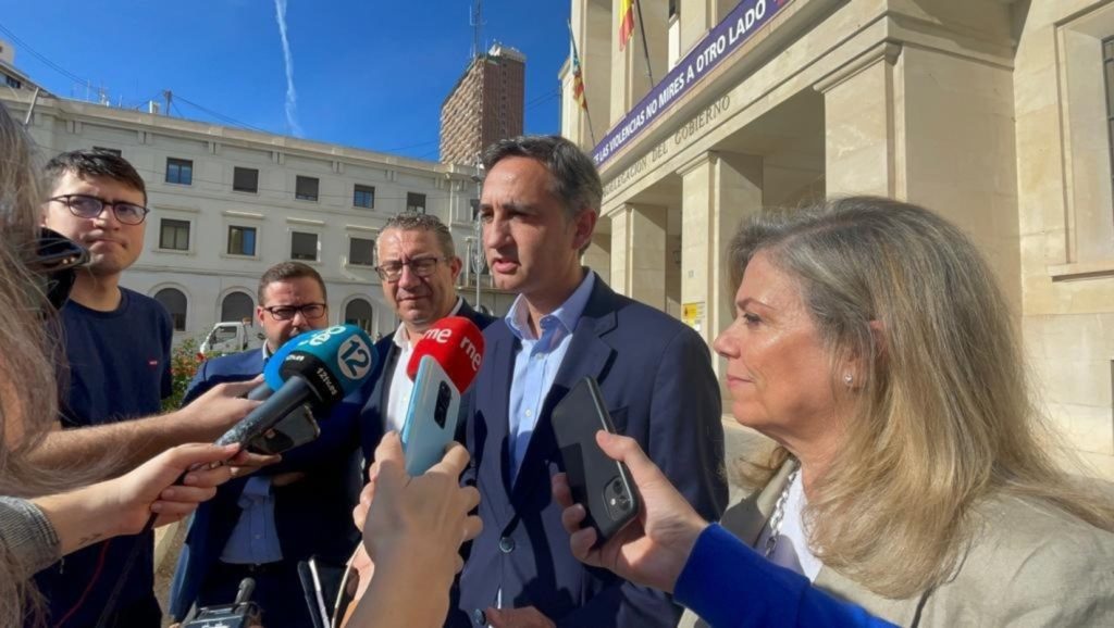 El diputado nacional del PP por Alicante César Sánchez.