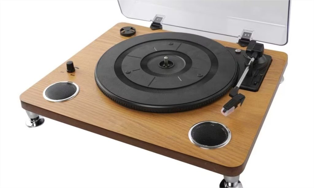 El ingenioso tocadiscos sin cables para escuchar vinilos: diseño clásico y  sonido de alta calidad