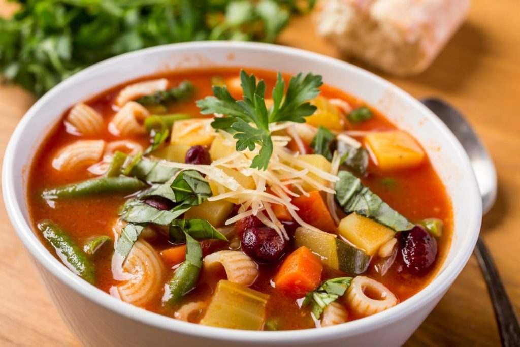 minestrone soup recipe Moncloa