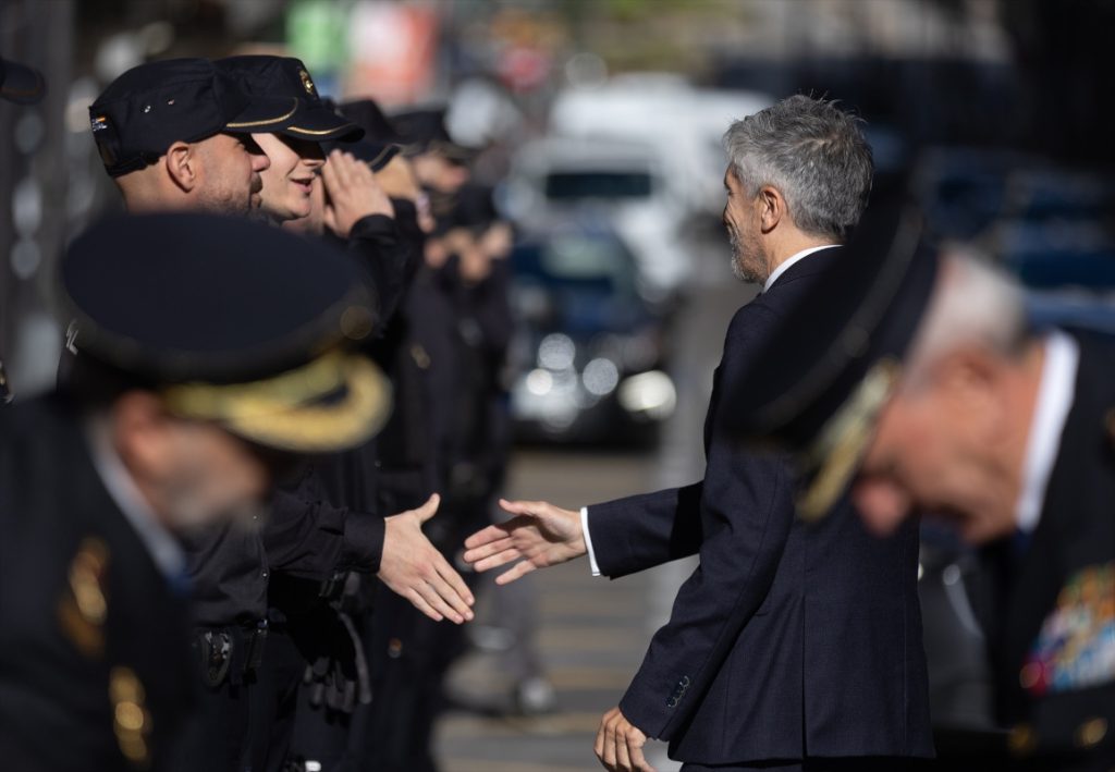 El ministro Fernando Grande-Marlaska ha recibido críticas con el nombramiento de Manuel Rodríguez.