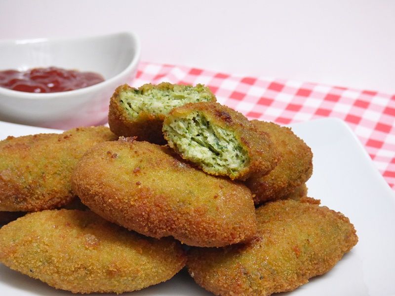 nuggets pollo espinacas4 Moncloa