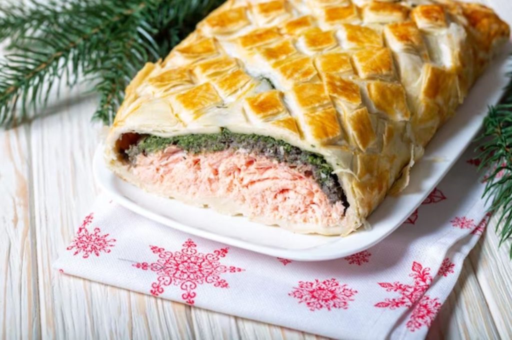 Receta de wellington de pescado: un festín de sabor y jugoso marisco 2 Moncloa pescado Moncloa