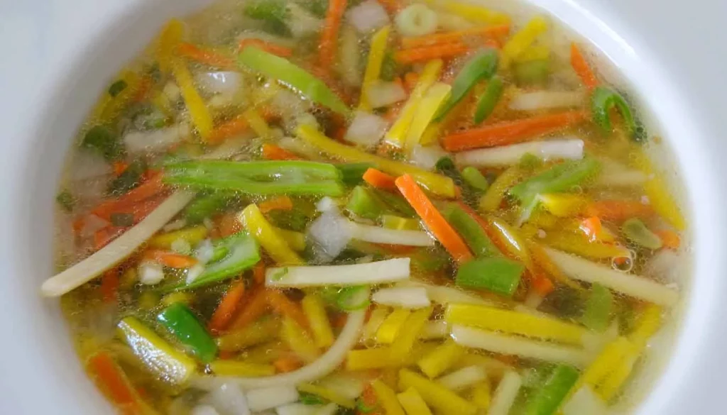 Receta de sopa de verduras en juliana para combatir el frío 1 Moncloa receta de sopa juliana 1 Moncloa