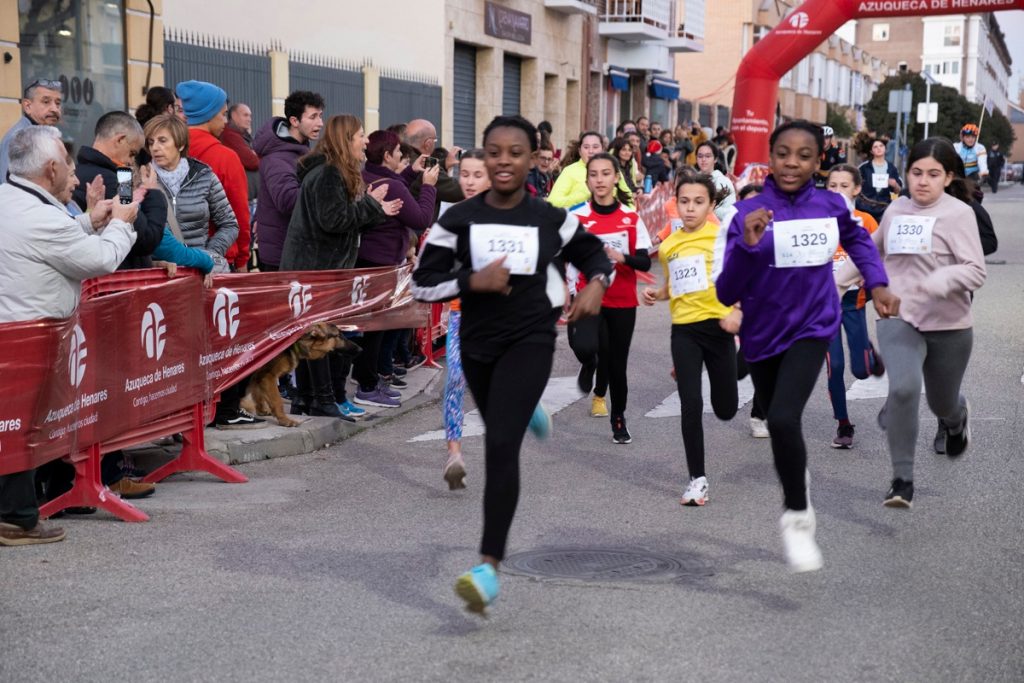 La carrera de San Silvestre de Azuqueca en 2022 contó con una gran participación.