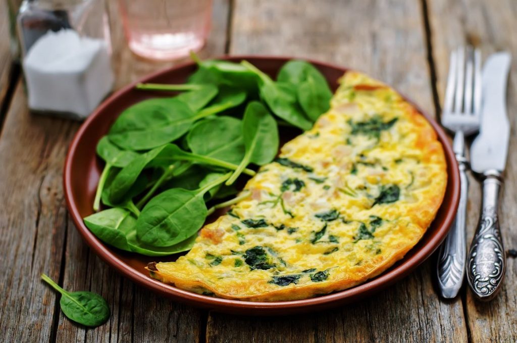 tortilla de espinacas Moncloa