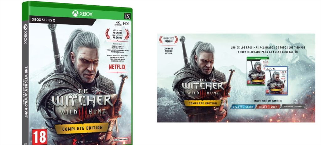 PS5, Nintendo Switch, Xbox: todo en El Corte inglés con grandes rebajas 8 Moncloa witcher Moncloa