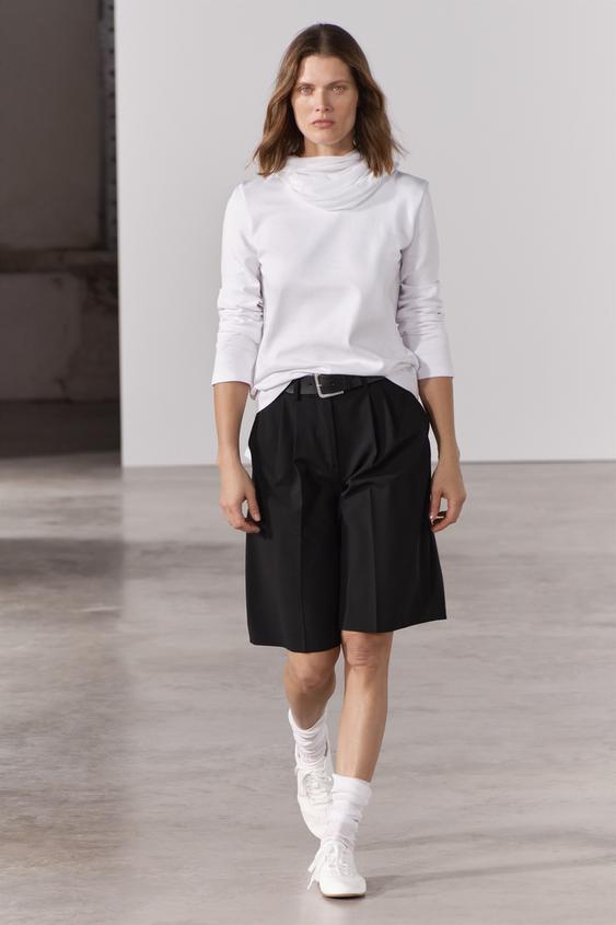 Presume de tipazo con 5 bermudas largas de Zara, cómodas y trendy esta primavera 3 Moncloa bermudas