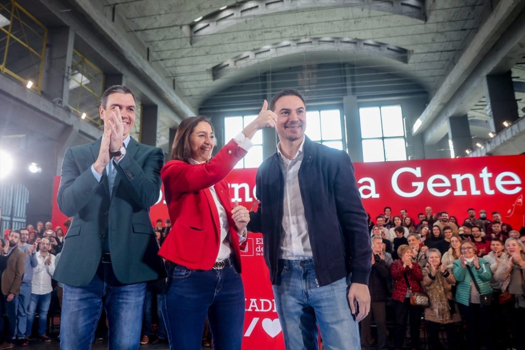 Reyes Maroto luce con orgullo la etiqueta 'sanchista' | Foto: Europa Press