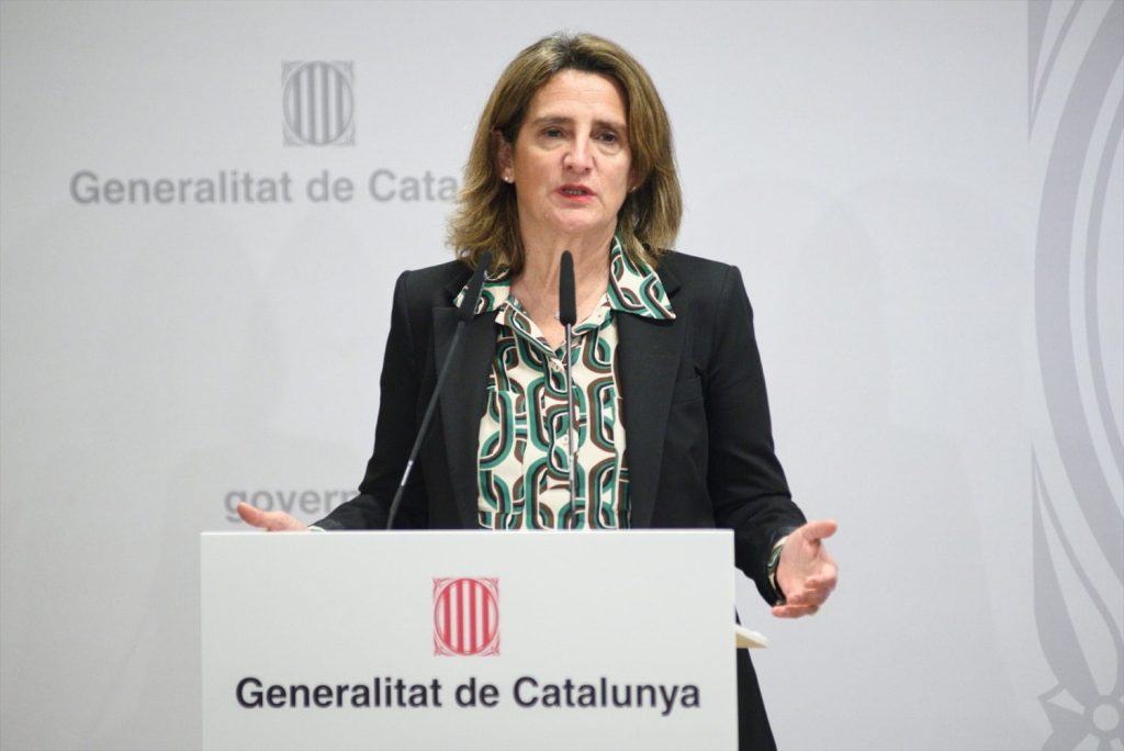 Teresa Ribera cabrea a las cuencas mineras de León | Foto: Europa Press