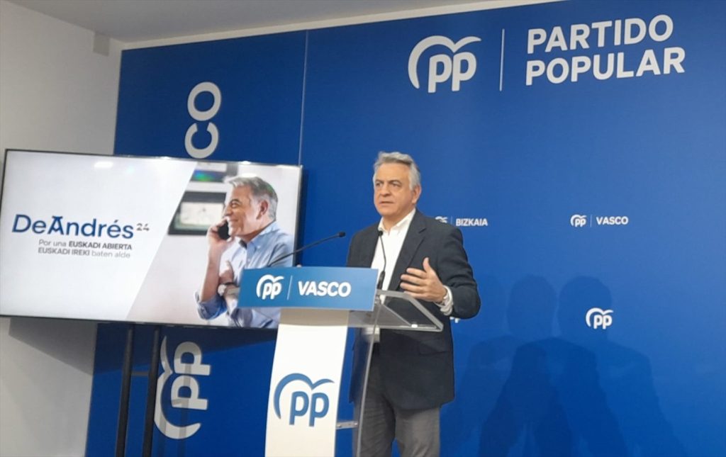 El PP vasco denuncia el «modelo de imposición lingüística» de PNV y PSE