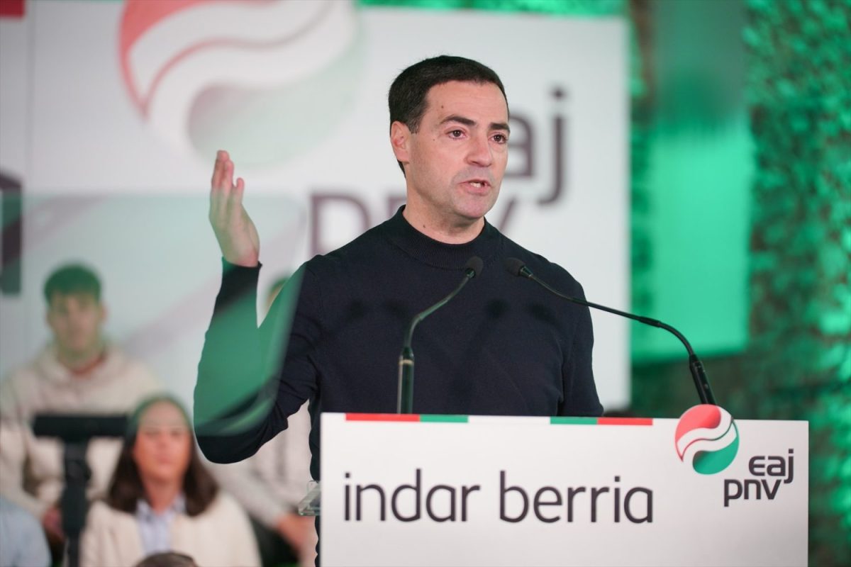 Imanol Pradales, líder del PNV y su amargo cumpleaños