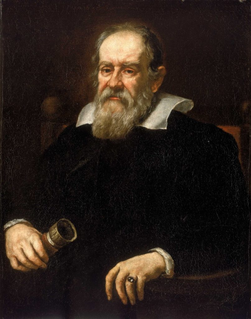 Justus Sustermans Portrait of Galileo Galilei 1636 Moncloa