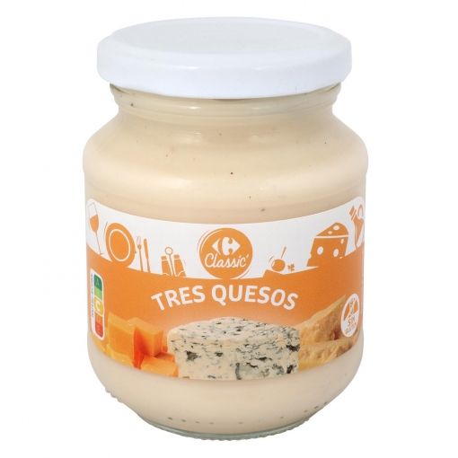 Carrefour presenta su revolucionaria salsa: aliada ideal en tu dieta deportiva 2 Moncloa Salsa 3 quesos Moncloa