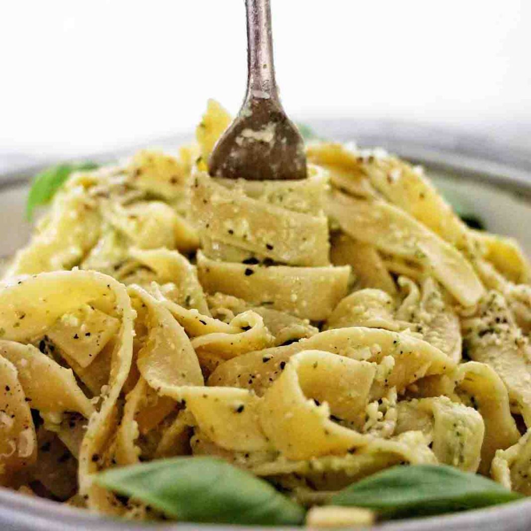 Tagliatelle al pesto, receta clásica 'Made in Italia'