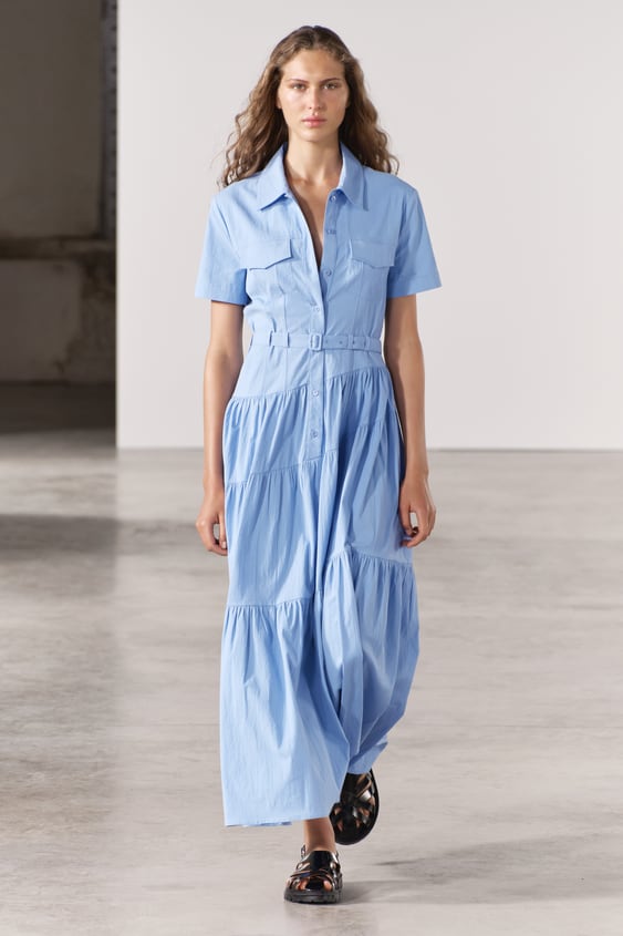 Renueva tu primavera con los 7 vestidos irresistibles de Zara 1 Moncloa Vestido camisero largo Moncloa
