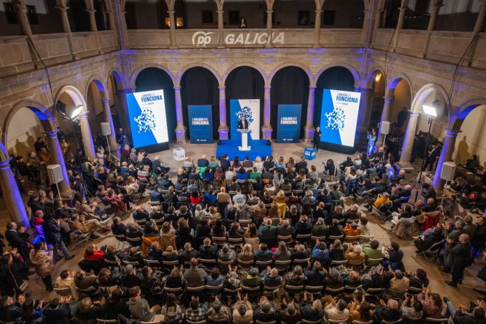 El presidente de la Xunta de Galicia y candidato del PP a la reelección, Alfonso Rueda
