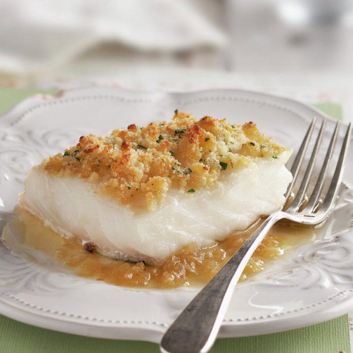 Bacalao al horno con Costra