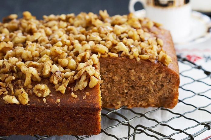 Bizcocho con nueces
