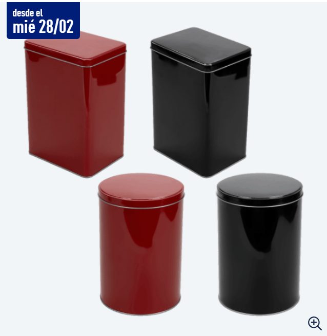 bote almacenamiento retro aldi