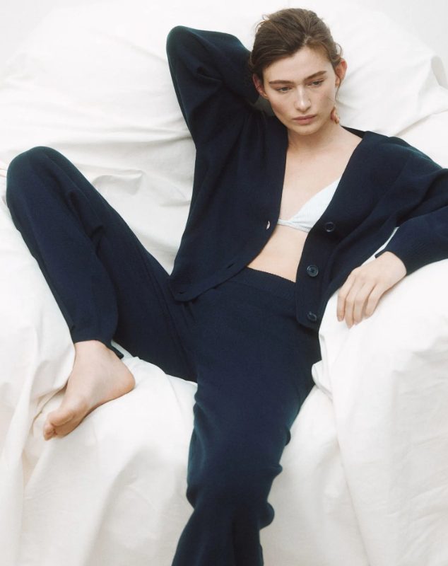 conjunto cardigan pantalon H&M