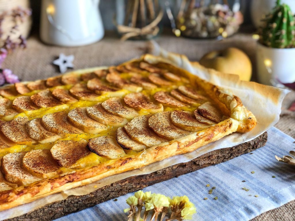 tarta manzana horno