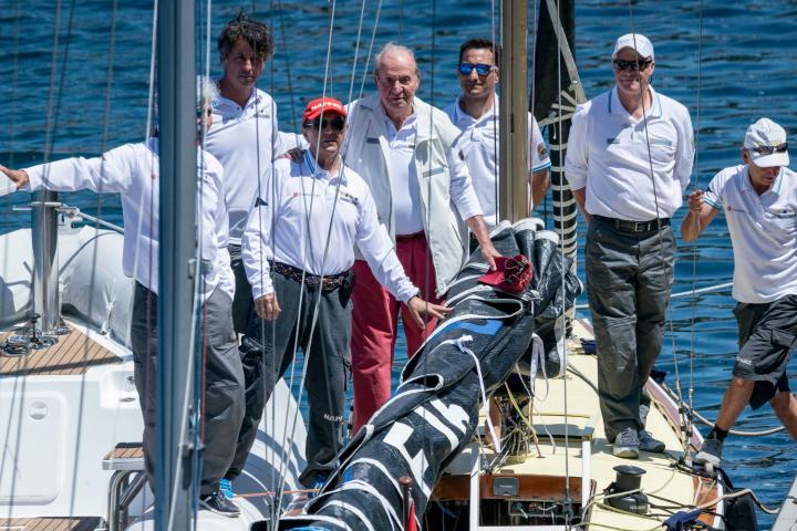juan carlos I en Sanxenxo