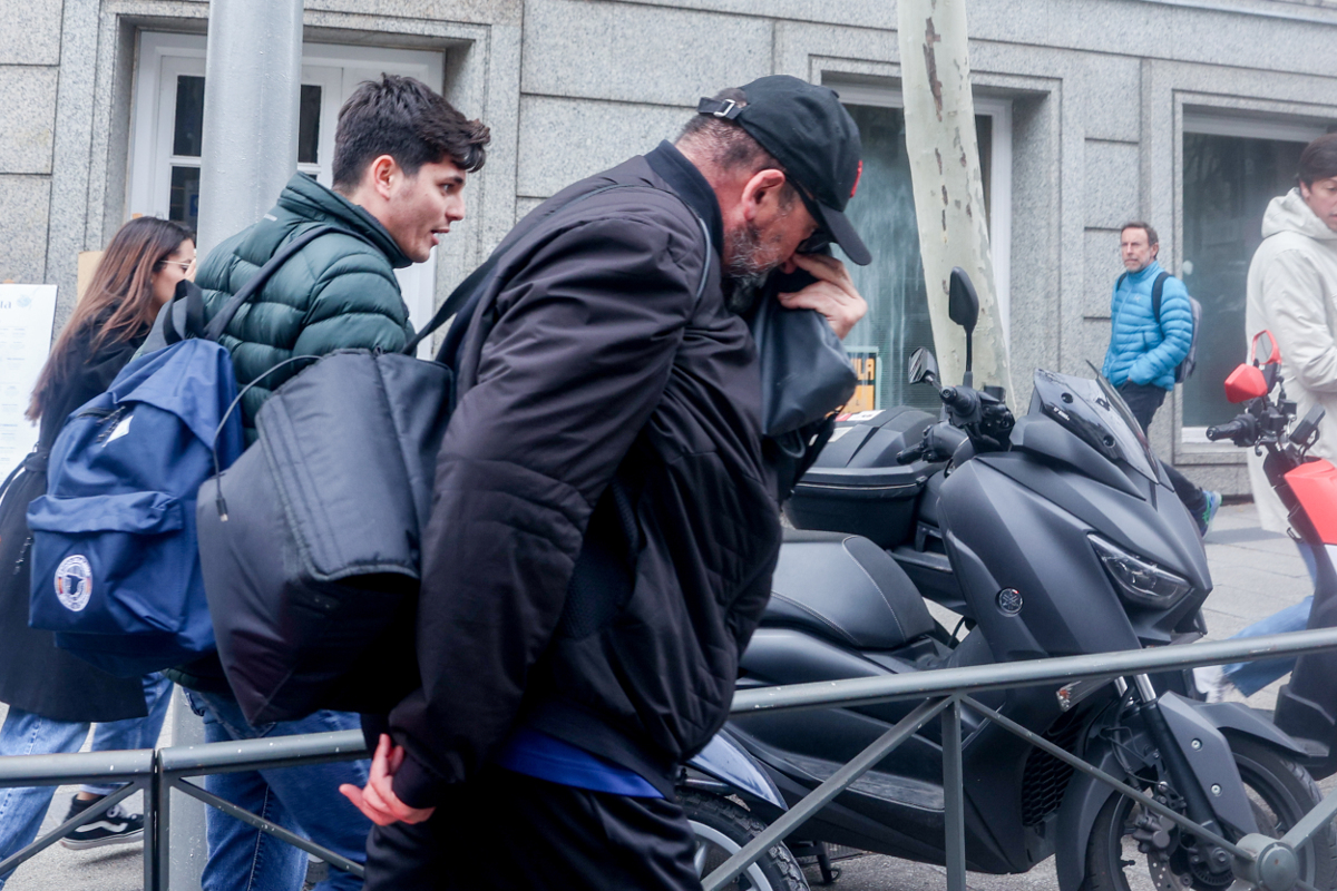 Koldo García a su salida de la Audiencia Nacional. EUROPA PRESS