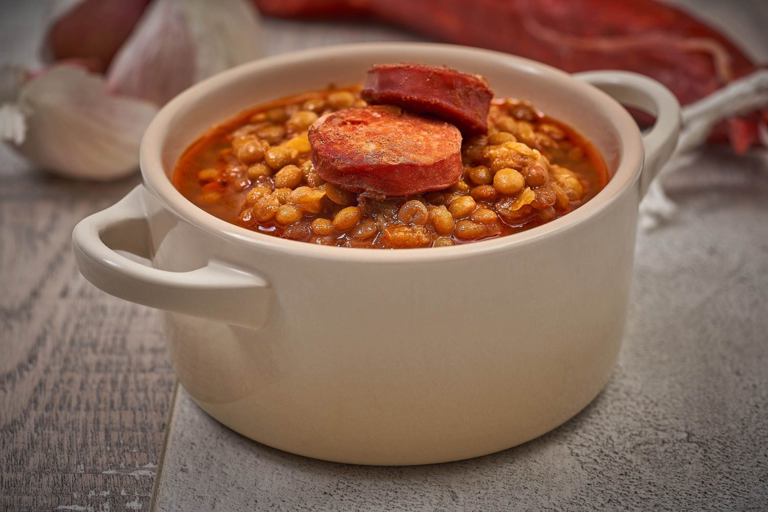 ¡Delicia express! Descubre el secreto de las lentejas con chorizo: una receta sencilla y sabrosa 1 Moncloa LOS SECRETOS DE UNA RECETA CON HISTORIA