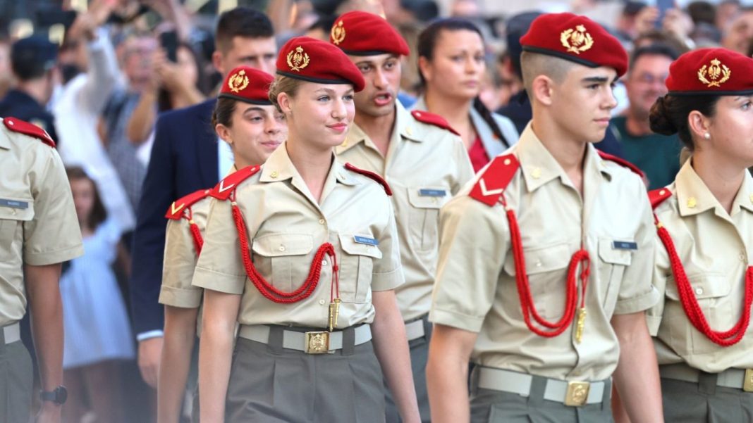 leonor academia militar zaragoza