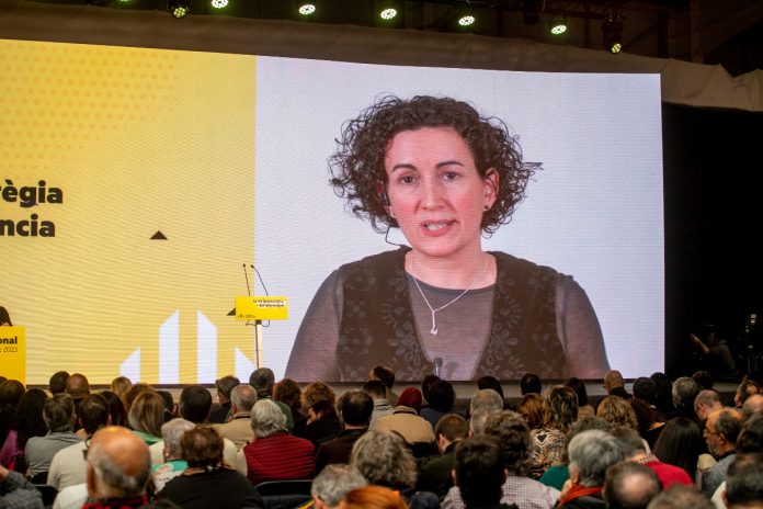 Marta Rovira, secretaria general de ERC y refugiada en Suiza, investigada por Tsunami.