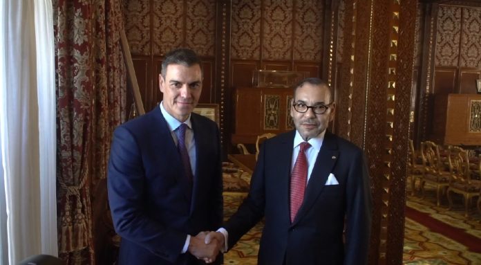 Mohamed VI y Pedro Sánchez