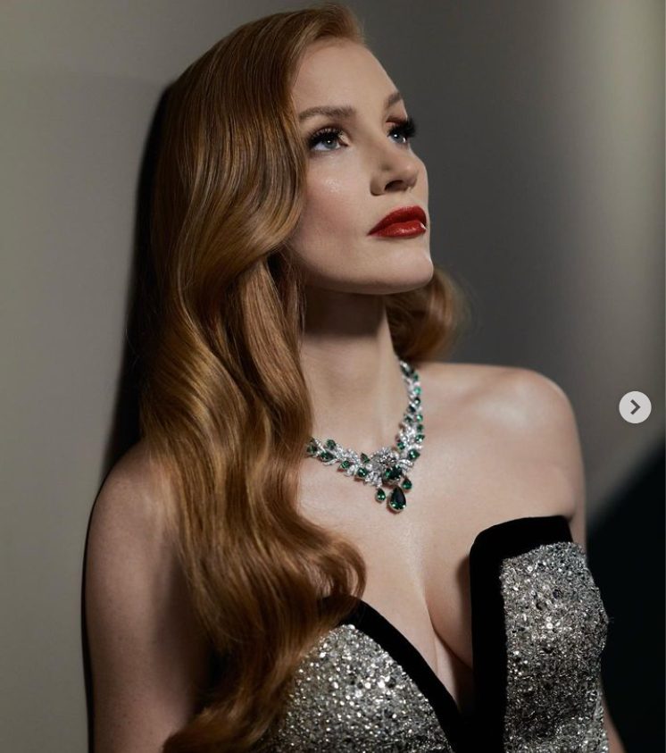 nariz jessica chastain