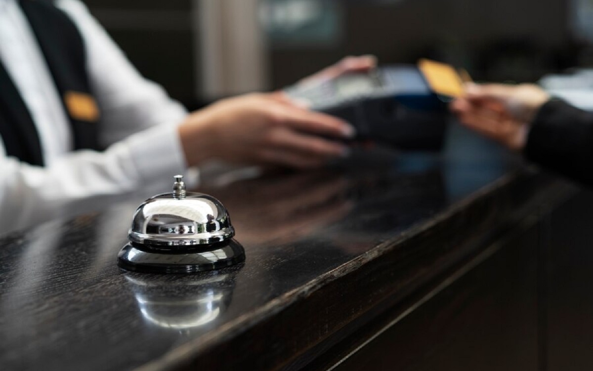recepción de hotel