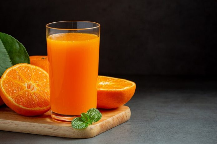 zumo de naranja pérdida de peso