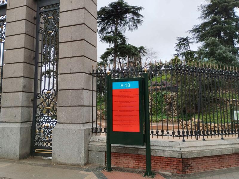 El Retiro y otros parques de Madrid permanecerán cerrados ante la previsión de fuertes rachas de viento