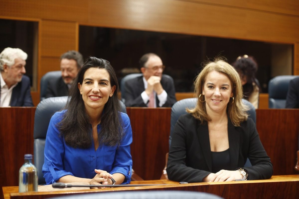 Ana Cuartero (Vox) llama «sinvergüenzas» al PP de Díaz Ayuso | Foto: Europa Press